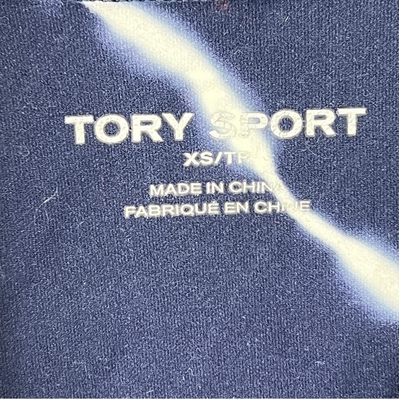 TORY BURCH SPORT Tie-Dye Seamless Long Sleeve Crew Neck Top - Picture 5 of 8